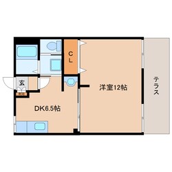 三郷駅 徒歩8分 1階の物件間取画像